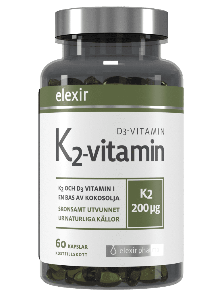 K2 & D3 vítamín | Mótvægi gegn bauga undir augum | Mín Áskrift