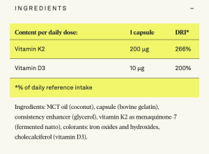 Vitamin K2 & D3 - 60stk