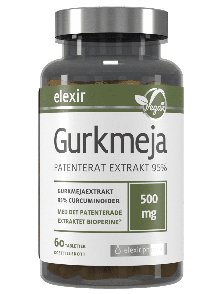 Turmeric töflur - 500mg per töflu. 60stk