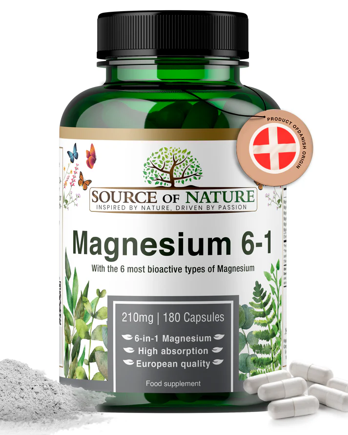 Magnesíum 6in1 - Öll helstu magnesíum í einni vöru